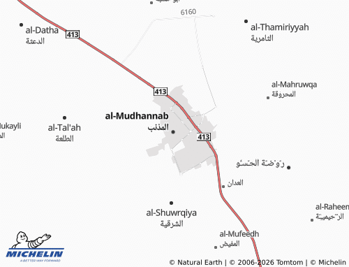 MICHELIN-Landkarte al-Khuzami - ViaMichelin