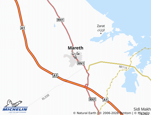 Mappa MICHELIN Marth - ViaMichelin