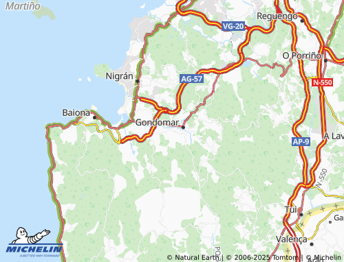 MICHELIN Verdeal map - ViaMichelin