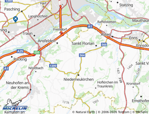 MICHELIN Mickstetten map - ViaMichelin