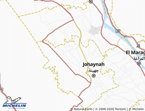 Mappa MICHELIN al-Nazzah al-Bahriyyah - ViaMichelin