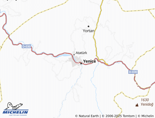MICHELIN Kalaycılar map - ViaMichelin