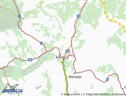 MICHELIN Raško map - ViaMichelin
