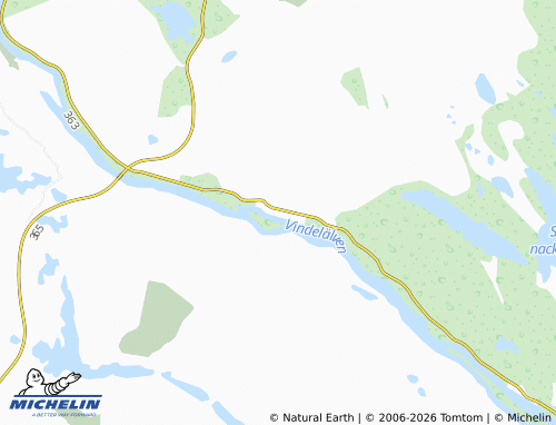 MICHELIN Rusksele map - ViaMichelin