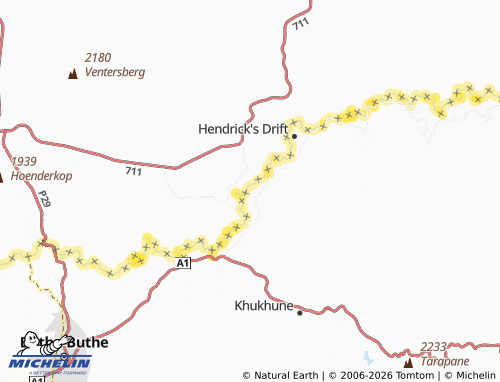 Mappa MICHELIN Ha Manyooko - ViaMichelin