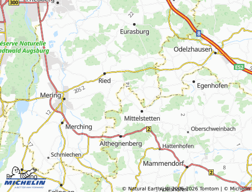 MICHELIN Tegernbach map - ViaMichelin