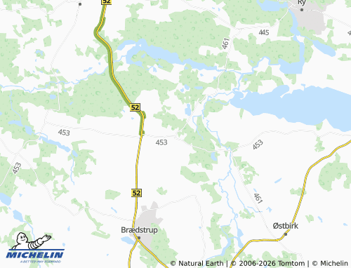Carte MICHELIN Sønder Vissing - ViaMichelin