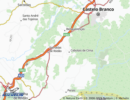 MICHELIN Retaxo map - ViaMichelin