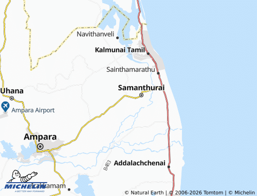 Mappa MICHELIN Udanga 01 - ViaMichelin