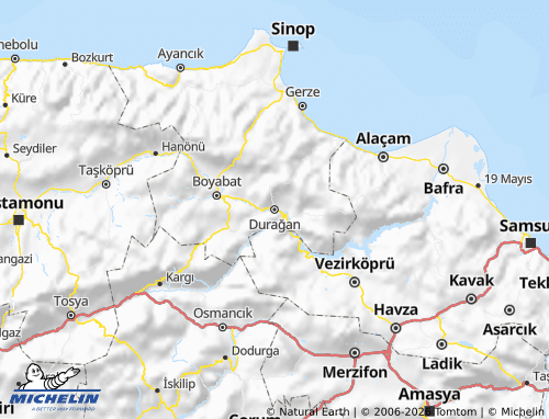 Mappa MICHELIN Durağan - ViaMichelin