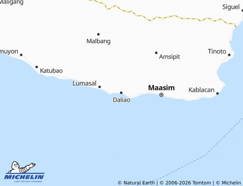 MICHELIN Daliao map - ViaMichelin