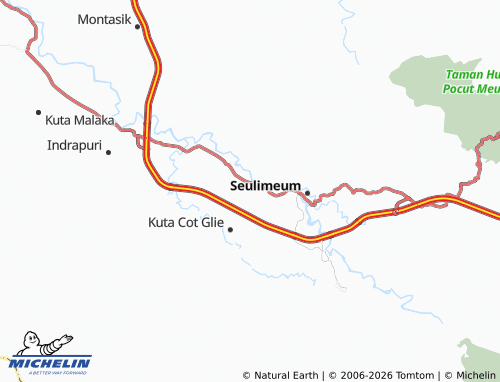 Mapa MICHELIN Capeung Baroh - ViaMichelin