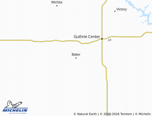 Mapa MICHELIN Baker - ViaMichelin