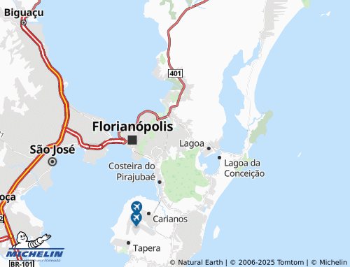 MICHELIN Santa Mônica map - ViaMichelin