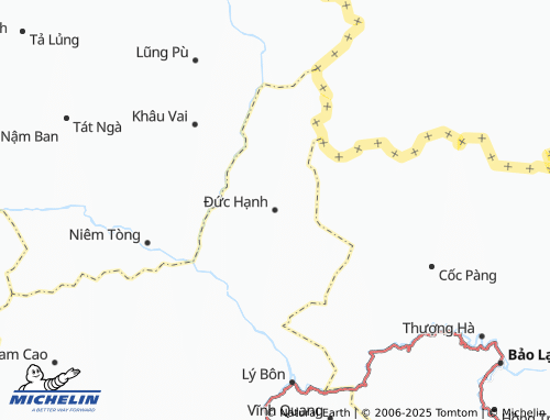MICHELIN Đức Hạnh map - ViaMichelin