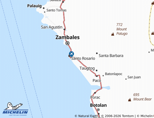 MICHELIN Zone 3 Poblacion map - ViaMichelin