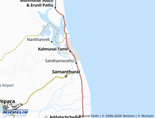 Mappa MICHELIN Kalmunaikudi 09 - ViaMichelin