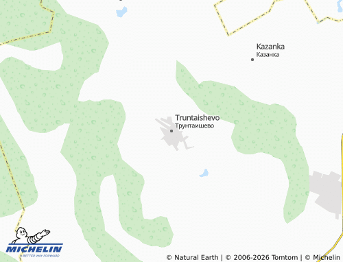 MICHELIN-Landkarte Truntaishevo - ViaMichelin