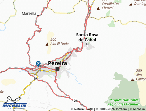 Carte MICHELIN Pueblo Sol Bajo - ViaMichelin