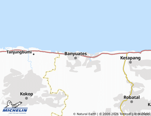 Carte MICHELIN Banyuates - ViaMichelin