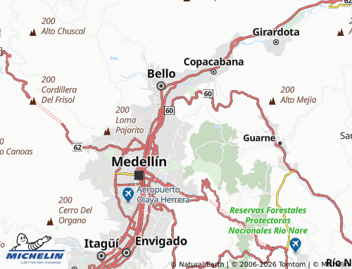 Carte MICHELIN El Compromiso - ViaMichelin