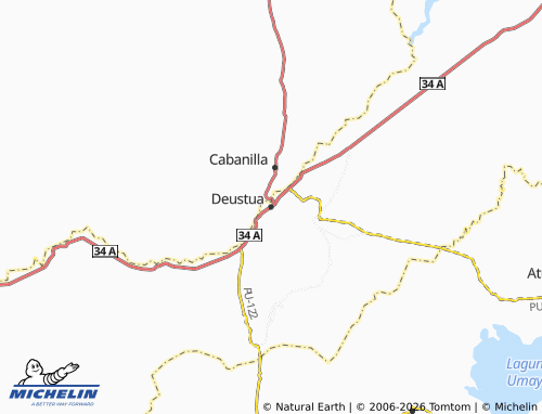 Mappa MICHELIN Deustua - ViaMichelin