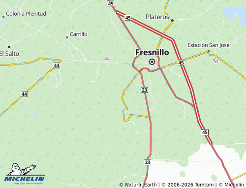 MICHELIN Valdecañas map - ViaMichelin