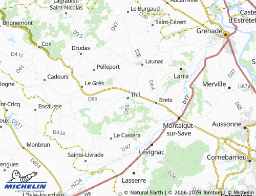 Mappa MICHELIN Thil - ViaMichelin