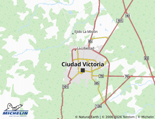 MICHELIN-Landkarte Nuevo Santander - ViaMichelin