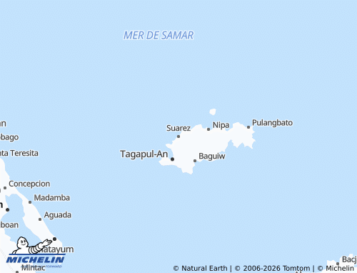MICHELIN Suarez map - ViaMichelin
