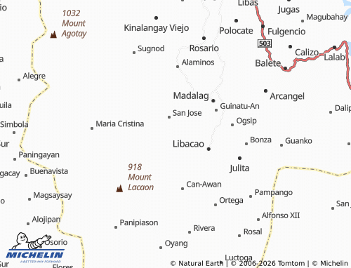 MICHELIN Mamba map - ViaMichelin