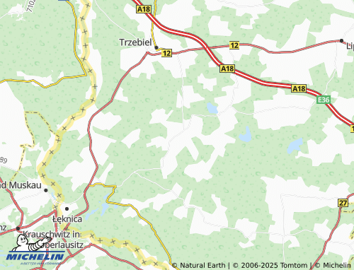 Carte MICHELIN Niwica - ViaMichelin