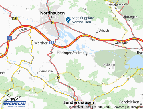 Mappa MICHELIN Uthleben - ViaMichelin
