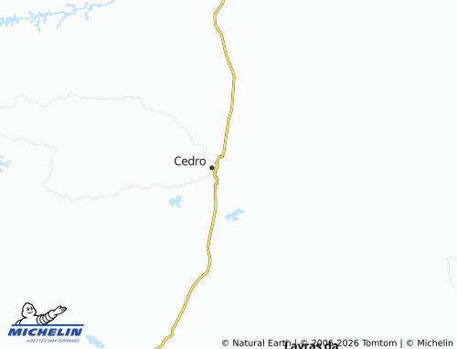 Carte MICHELIN Planalto dos Cadeiras - ViaMichelin