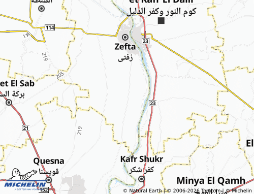 Mappa MICHELIN al-Riyad - ViaMichelin