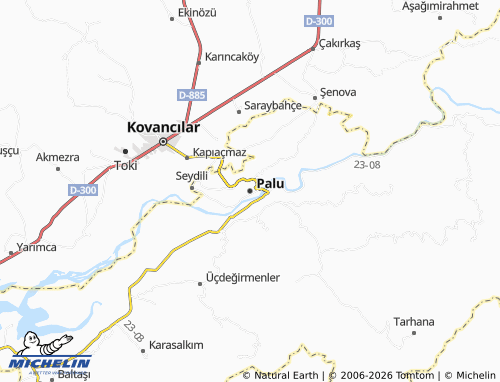 MICHELIN Palu map - ViaMichelin