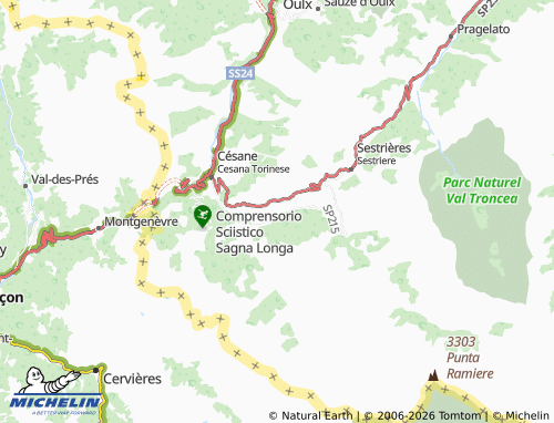 Mappa MICHELIN Rollieres - ViaMichelin