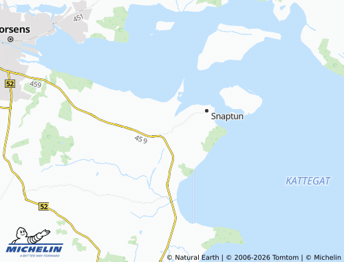 MICHELIN-Landkarte Nørby - ViaMichelin
