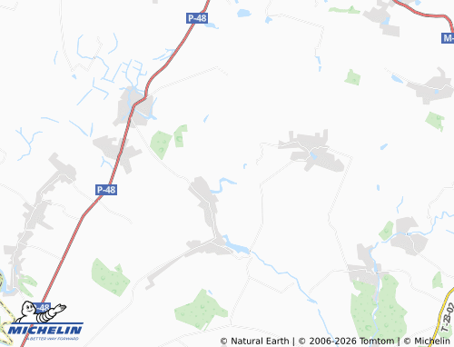 Carte MICHELIN Vyhnanka - ViaMichelin