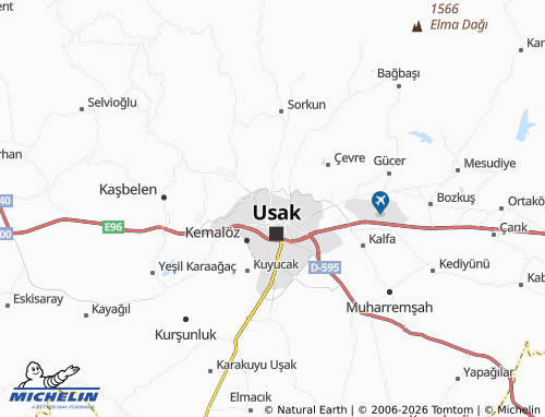 MICHELIN Bozkurt map - ViaMichelin
