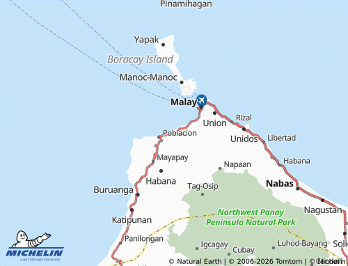 MICHELIN Motag map - ViaMichelin