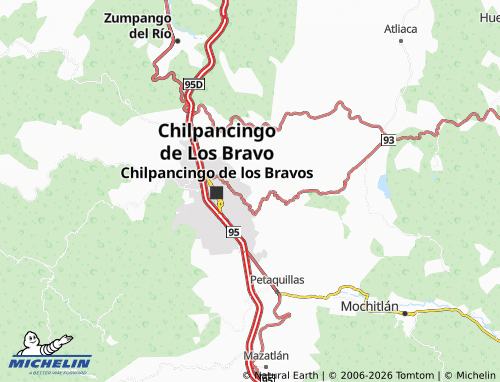 MICHELIN Girasoles map - ViaMichelin