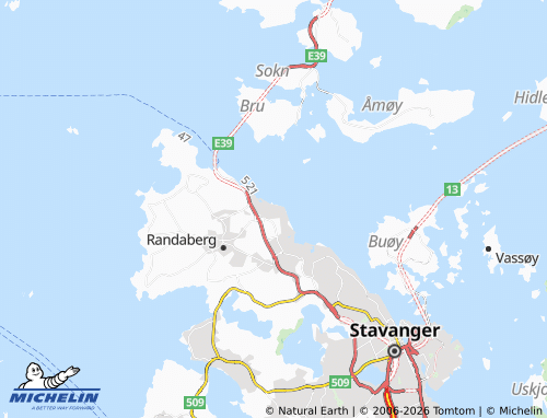 Kaart MICHELIN Grødem - ViaMichelin