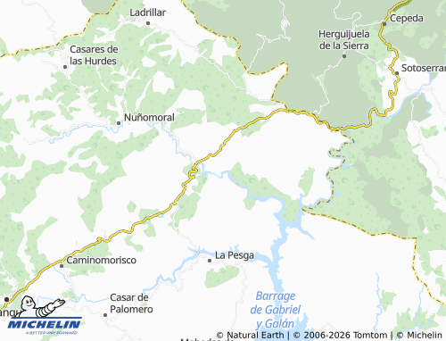 MICHELIN Arrolobos map - ViaMichelin