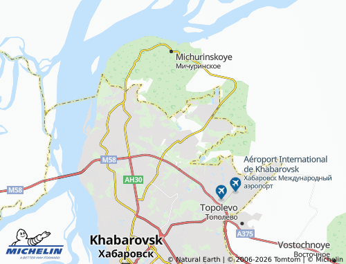 MICHELIN-Landkarte Berezka SNT - ViaMichelin