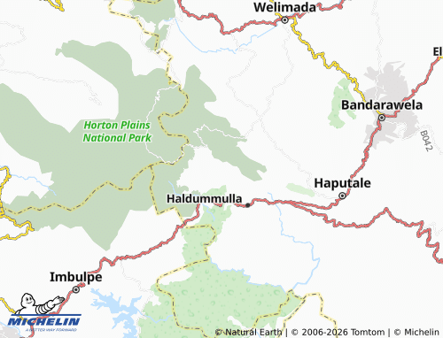 Mappa MICHELIN Ohiya Estate - ViaMichelin