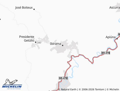 Mapa MICHELIN Nova Stettin - ViaMichelin