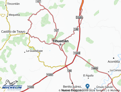 Mappa MICHELIN Zona Centro - ViaMichelin