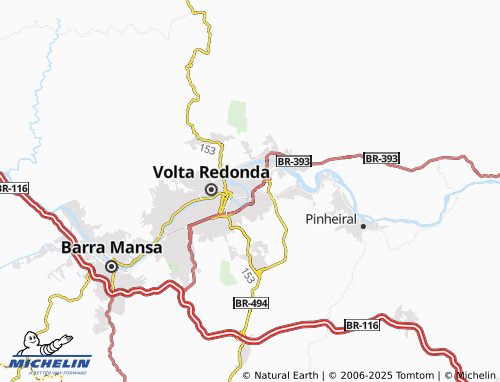 MICHELIN Vila Americana map - ViaMichelin