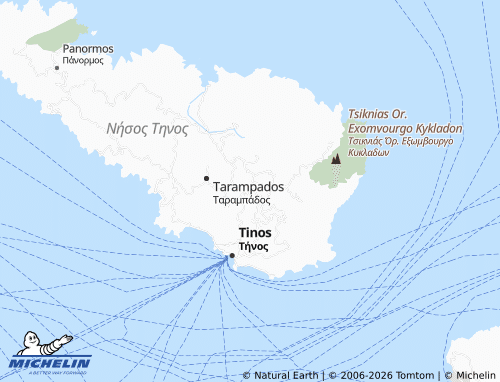 Carte MICHELIN Tripotamos - ViaMichelin